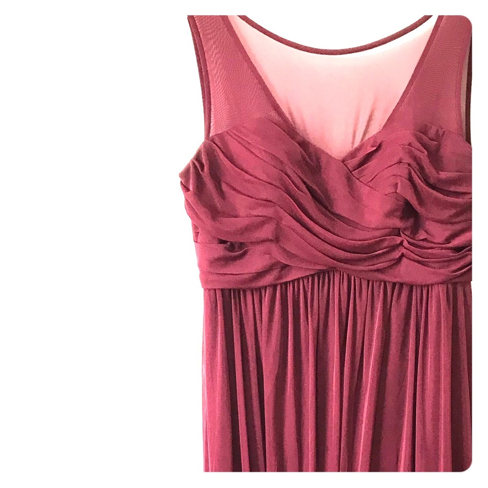 Burgundy Formal Dress